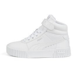 PUMA Carina 2.0 Mid-Top Sneaker Mädchen PUMA white/PUMA white/PUMA silver 31