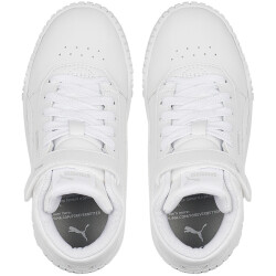 PUMA Carina 2.0 Mid-Top Sneaker Mädchen PUMA white/PUMA white/PUMA silver 31