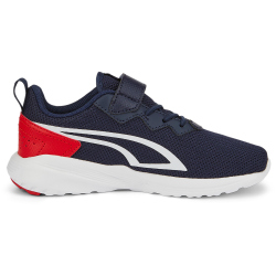 PUMA All-Day Active Sneaker Kinder peacoat/puma white/high risk red 30