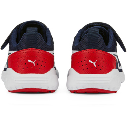 PUMA All-Day Active Sneaker Kinder peacoat/puma white/high risk red 30