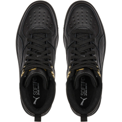 PUMA Rebound Rugged High-Top Sneaker gef&uuml;ttert PUMA black/PUMA black/PUMA team gold 40