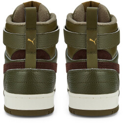 PUMA RBD Game Winterized Mid-Top Sneaker gefüttert deep olive/dark chocolate/puma team gold 42.5
