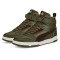 PUMA RBD Game Winterized Mid-Top Sneaker gefüttert deep olive/dark chocolate/puma team gold 45
