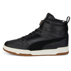 PUMA RBD Game Winterized Mid-Top Sneaker gefüttert PUMA black/PUMA black/PUMA team gold 39