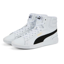 PUMA Vikky v3 Mid-Top Leder Sneaker Damen puma white/puma...