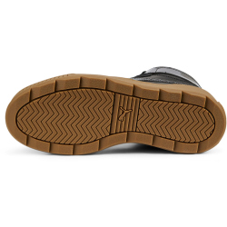 PUMA Karmen Rebelle Mid-Top Winterized Plateau Sneaker gef&uuml;ttert Damen PUMA black/PUMA black 38.5