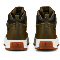 PUMA Tarrenz SB II Puretex Leder-Sneaker deep olive/puma black/dusty green 42