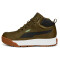 PUMA Tarrenz SB II Puretex Leder-Sneaker deep olive/puma black/dusty green 42