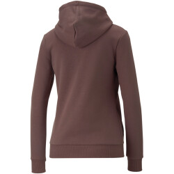 PUMA Ess+ Metallic Embroidery Fleece-Hoodie Damen dusty plum S