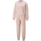 PUMA Loungewear Fleece-Jogginganzug Damen rose quartz M