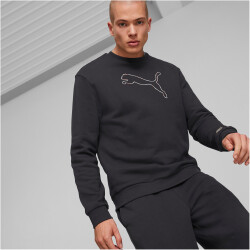 PUMA Better Sportswear Crew Fleece-Sweatshirt Herren phantom black S