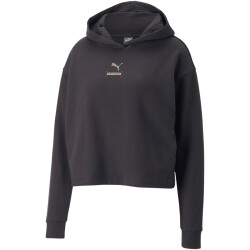 PUMA Better Sportswear Fleece-Hoodie Damen phantom black XS