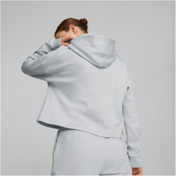 PUMA Better Sportswear Fleece-Hoodie Damen platinum gray XS
