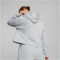 PUMA Better Sportswear Fleece-Hoodie Damen platinum gray XS