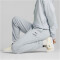 PUMA Better Sportswear Fleece-Jogginghose Damen platinum gray XS