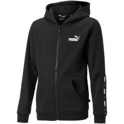 PUMA Ess+ Metallic Tape Fleece-Kapuzenjacke Jungen PUMA...