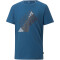 PUMA Power Logo T-Shirt Jungen lake blue 110