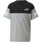 PUMA Power Colorblock T-Shirt Jungen light gray heather 104