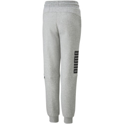 PUMA Power Fleece-Sweatpants Jungen light gray heather 104
