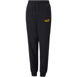 PUMA Power Fleece-Sweatpants Jungen PUMA black/tangerine 104