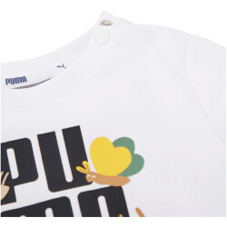 PUMA Small World Terry Baby-Jogginganzug puma white 92
