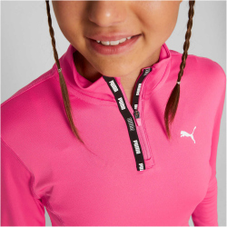 PUMA RT Strong 1/4-Zip Mädchen sunset pink 164