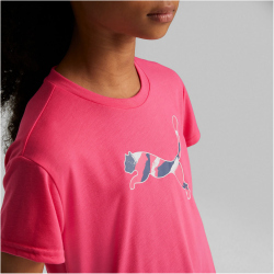 PUMA Modern Sports T-Shirt Mädchen sunset pink 164
