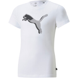 PUMA Power Graphic T-Shirt Mädchen puma white 128