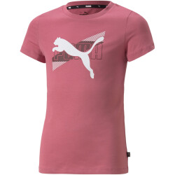 PUMA Power Graphic T-Shirt Mädchen dusty orchid 140