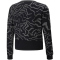 PUMA Alpha All-Over-Print Crew Fleece-Sweatshirt M&auml;dchen PUMA black/aop 152
