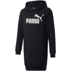 PUMA ESS Logo Hooded Fleece-Kleid Mädchen PUMA black...