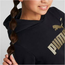 PUMA Ess+ Metallic Logo Fleece-Hoodie Mädchen PUMA...