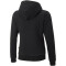 PUMA Ess+ Metallic Logo Fleece-Kapuzenjacke Mädchen PUMA black 116