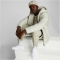 PUMA ESS Hooded Winterjacke Herren pebble gray XXL