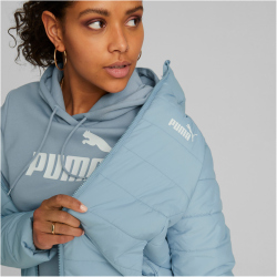 PUMA ESS Hooded Winterjacke Damen blue wash XL