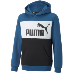 PUMA Ess+ Metallic Colorblock Fleece-Hoodie Jungen lake...