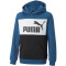PUMA Ess+ Metallic Colorblock Fleece-Hoodie Jungen lake blue 176