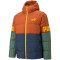 PUMA Power Hooded Daunenjacke Herren warm chestnut S
