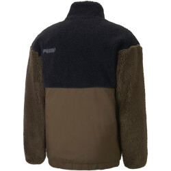 PUMA Sherpa Winterjacke Herren deep olive S