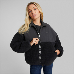 PUMA Sherpa Winterjacke Damen puma black S