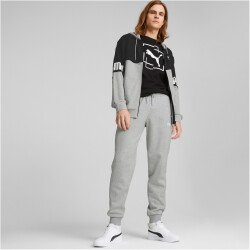 PUMA Power Fleece-Sweatpants Herren light gray heather XXL