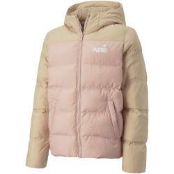 PUMA Colourblock Polyball Hooded Winterjacke Kinder light...