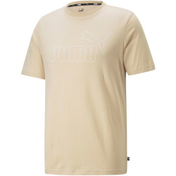 PUMA ESS Elevated T-Shirt Herren light sand S