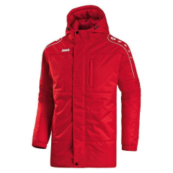 JAKO Active Coachjacke rot/weiß S