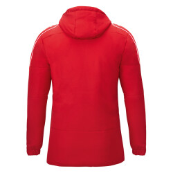 JAKO Active Coachjacke rot/weiß S