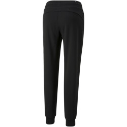 PUMA ESS+ Metallic Fleece-Jogginghose Damen PUMA black/gold foil XS