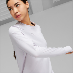 PUMA Modest Activewear langarm Trainingsshirt Damen