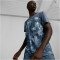 PUMA RUN All-Over-Print Graphic kurzarm Laufshirt Herren