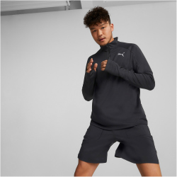 PUMA Run 1/4-Zip langarm Laufshirt Herren