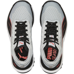 PUMA Voyage Nitro 2 GTX Laufschuhe Damen platinum gray/puma black/salmon 38.5